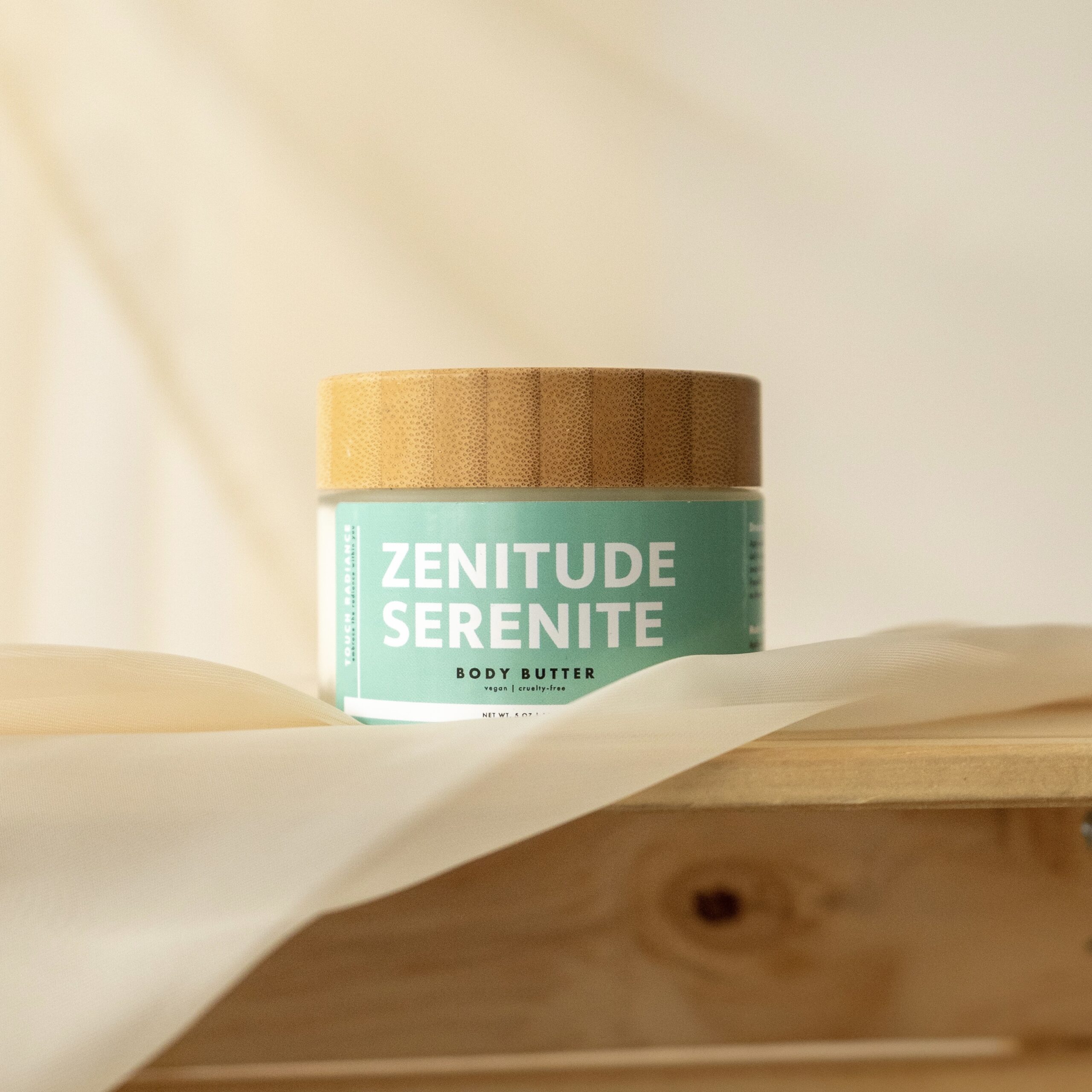 Introducing ZENITUDE SERENITE Body Butter - FOR DRY AND SENSITIVE SKIN, ECZEMA-FRIENDLY FOR DRY AND SENSITIVE SKIN - ECZEMA SKIN-FRIENDLY Black Women, Asian Women, BIPOC Woman Improve your skin barrier with Touch Radiance plant-based serums Woman-Owned Skincare Company Montreal Canada